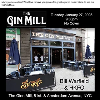 Bill Warfield and the Hell’s Kitchen Funk Orchestra debuts at the Gin Mill